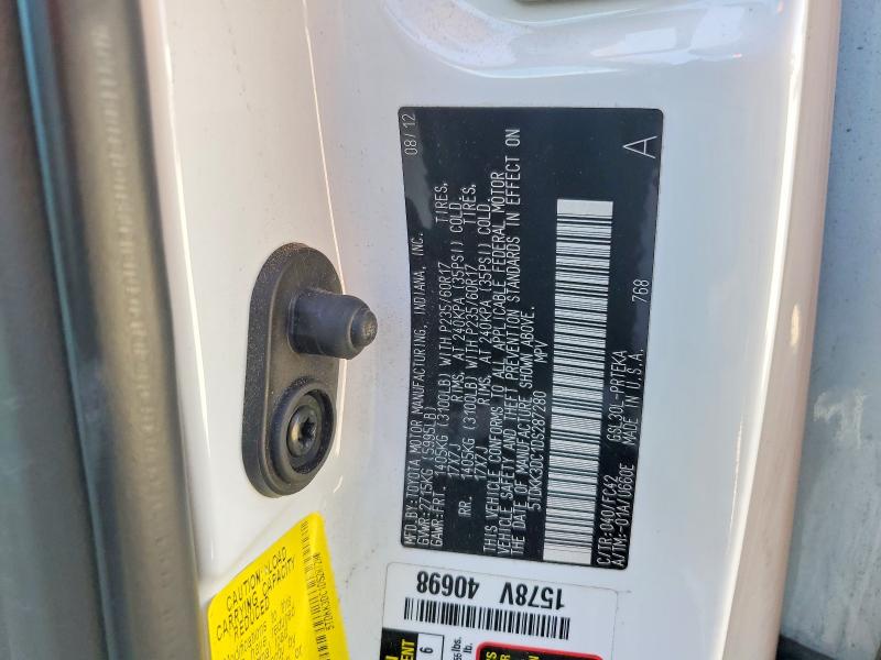 Продаж на аукціоні авто 2013 Toyota Sienna, vin: 5TDKK3DC1DS287280, номер лоту: 70092546