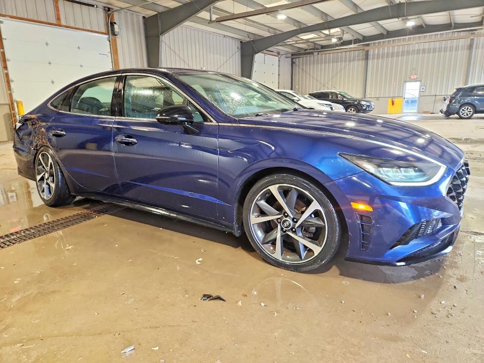 69294156 :رقم المزاد ، 5NPEJ4J26MH082075 vin ، 2021 Hyundai Sonata مزاد بيع