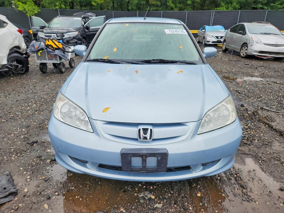 2004 Honda Civic მანქანა იყიდება აუქციონზე, vin: JHMES96654S005641, აუქციონის ნომერი: 70240146