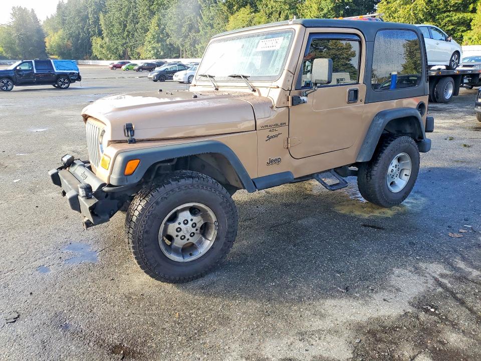 2000 Jeep Wrangler / Tj მანქანა იყიდება აუქციონზე, vin: 1J4FA49S1YP713263, აუქციონის ნომერი: 70802326
