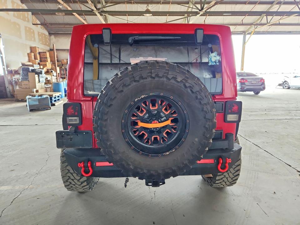 70500156 :رقم المزاد ، 1C4BJWEGXCL188981 vin ، 2012 Jeep Wrangler Unlimited مزاد بيع