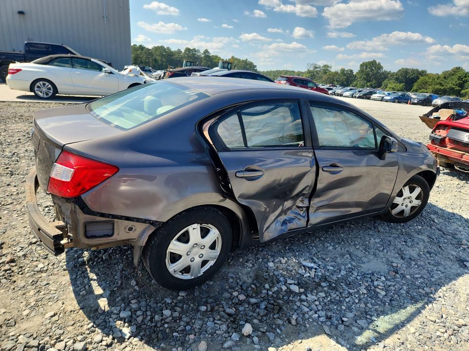 2012 Honda Civic მანქანა იყიდება აუქციონზე, vin: 19XFB2F52CE386578, აუქციონის ნომერი: 68622346