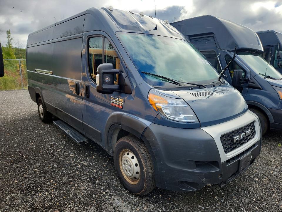 Продаж на аукціоні авто 2021 Ram Promaster 3500, vin: 3C6MRVJG5ME535054, номер лоту: 69055226