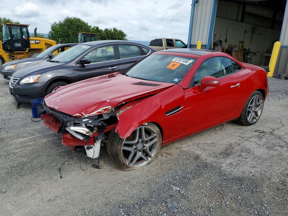 67537496 :رقم المزاد ، WDDPK4HA9EF078932 vin ، 2014 Mercedes-benz Slk مزاد بيع