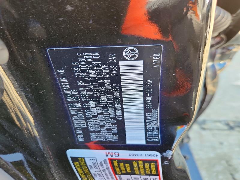 2009 Toyota Camry მანქანა იყიდება აუქციონზე, vin: 4T1BK46K99U086672, აუქციონის ნომერი: 68981316