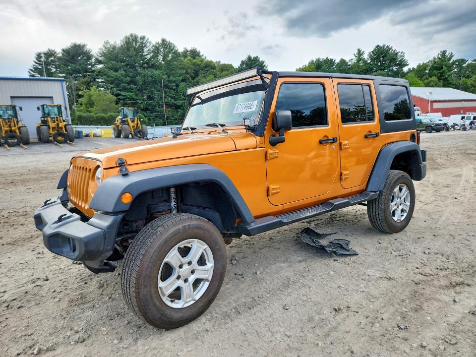 2017 Jeep Wrangler Unlimited მანქანა იყიდება აუქციონზე, vin: 1C4BJWDG3HL529002, აუქციონის ნომერი: 67174086