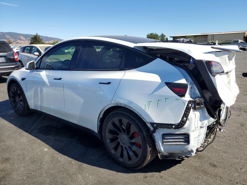 2020 Tesla Model Y მანქანა იყიდება აუქციონზე, vin: 5YJYGDEF1LF033694, აუქციონის ნომერი: 70627626