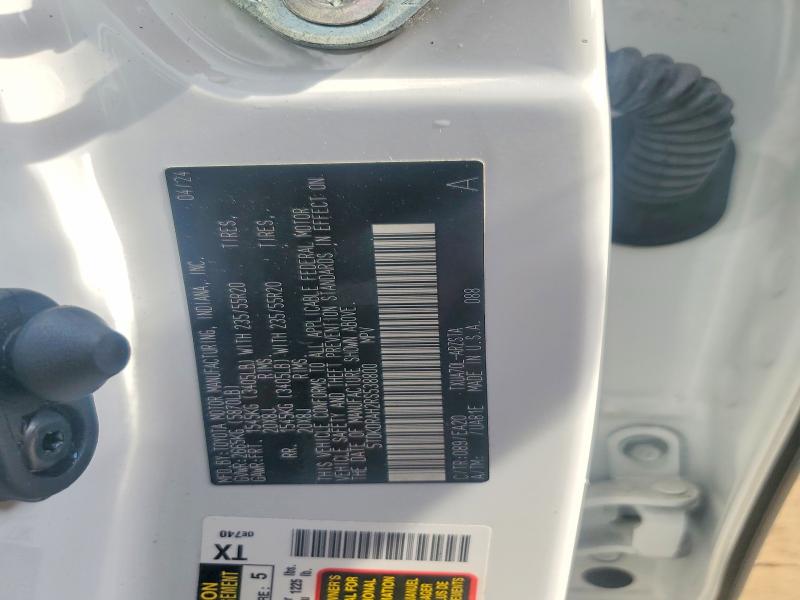 Aukcja sprzedaży 2024 Toyota Highlander, vin: 5TDKDRAH2RS538800, numer aukcji: 65261936