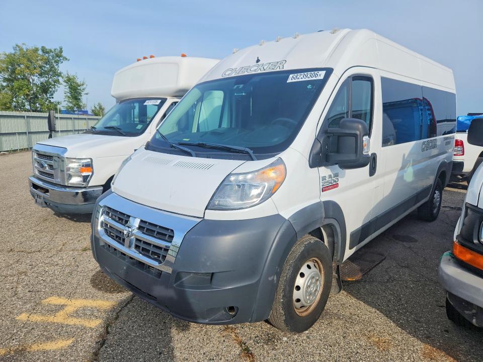 68239306 :رقم المزاد ، 3C6TRVPG2GE133239 vin ، 2016 Ram Promaster 2500 مزاد بيع