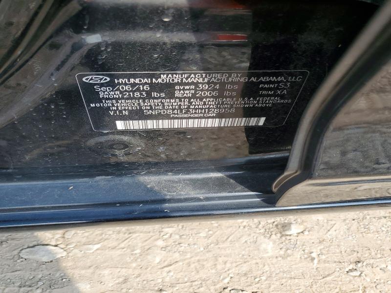 Aukcja sprzedaży 2017 Hyundai Elantra, vin: 5NPD84LF3HH128958, numer aukcji: 70204406