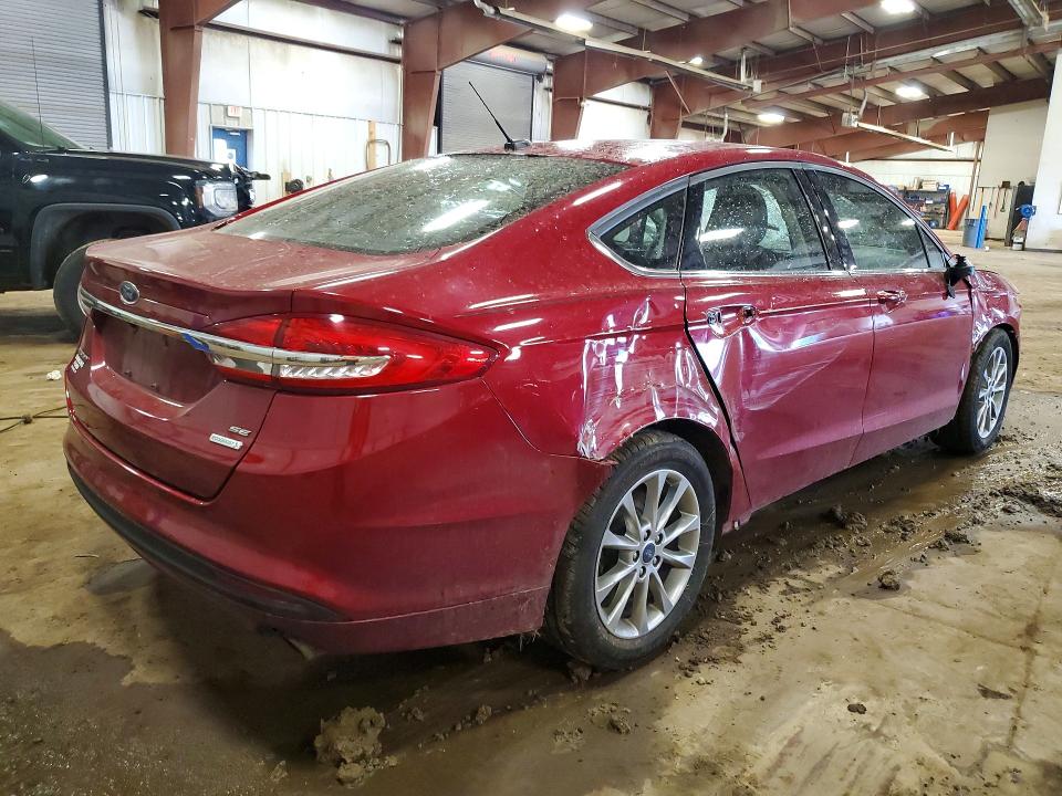 67672296 :رقم المزاد ، 3FA6P0HD3HR257460 vin ، 2017 Ford Fusion مزاد بيع