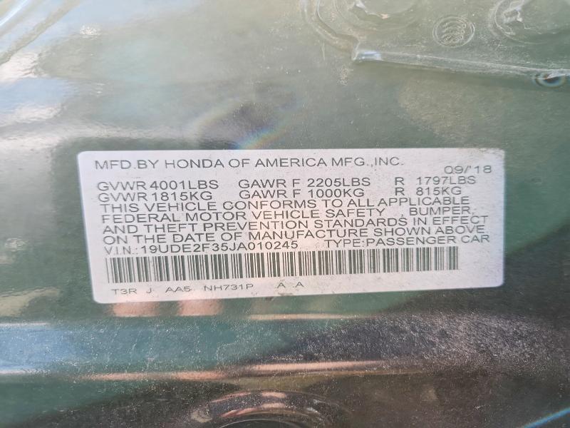 Aukcja sprzedaży 2018 Acura Ilx, vin: 19UDE2F35JA010245, numer aukcji: 69325806