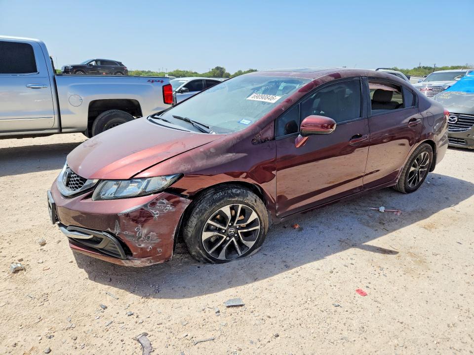Продаж на аукціоні авто 2015 Honda Civic, vin: 2HGFB2F80FH560586, номер лоту: 69090846