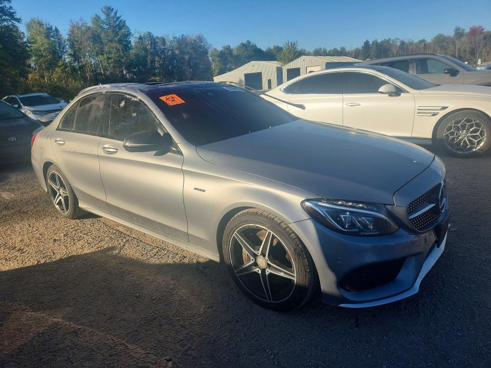2016 Mercedes-benz C მანქანა იყიდება აუქციონზე, vin: 55SWF6EB2GU157433, აუქციონის ნომერი: 67984156