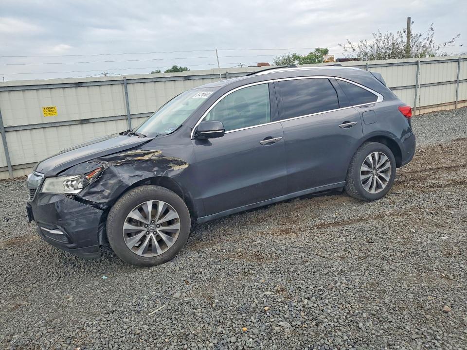 67412686 :رقم المزاد ، 5FRYD4H42GB014188 vin ، 2016 Acura Mdx مزاد بيع