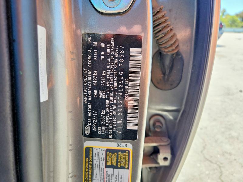 2018 Kia Optima მანქანა იყიდება აუქციონზე, vin: 5XXGT4L39JG178587, აუქციონის ნომერი: 70186086