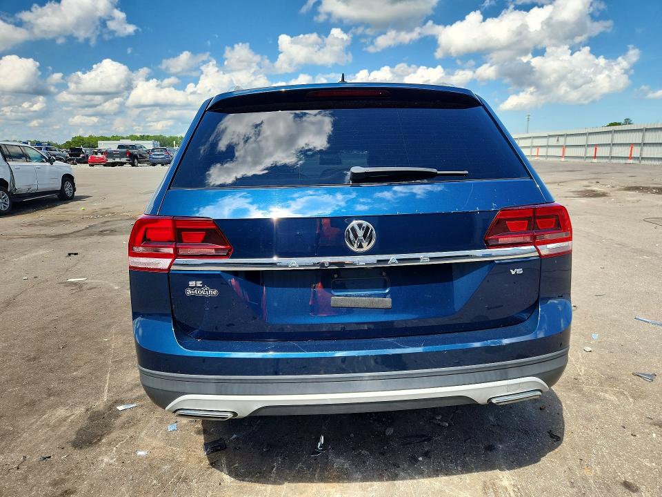 2018 Volkswagen Atlas მანქანა იყიდება აუქციონზე, vin: 1V2DR2CA2JC506922, აუქციონის ნომერი: 68798796