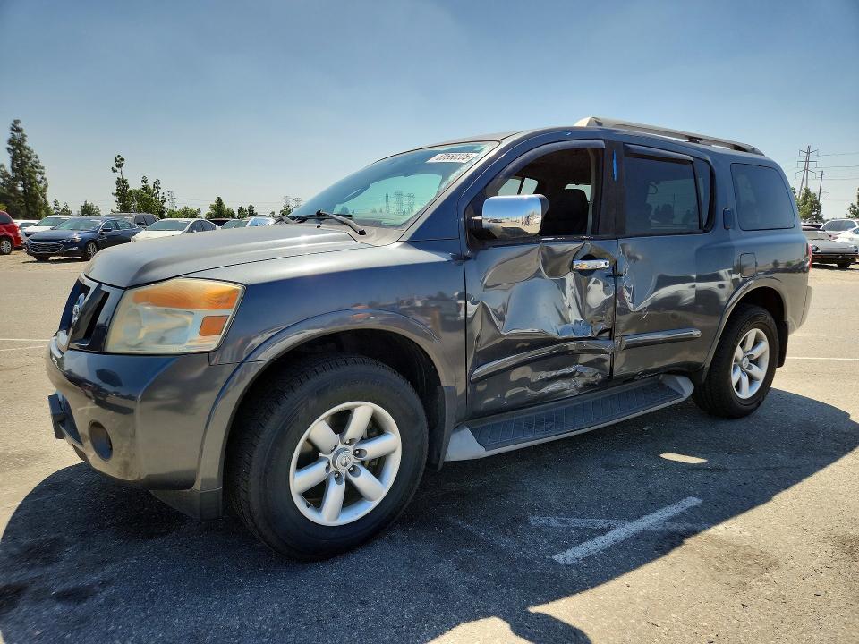 2010 Nissan Armada მანქანა იყიდება აუქციონზე, vin: 5N1AA0ND9AN608709, აუქციონის ნომერი: 69550236