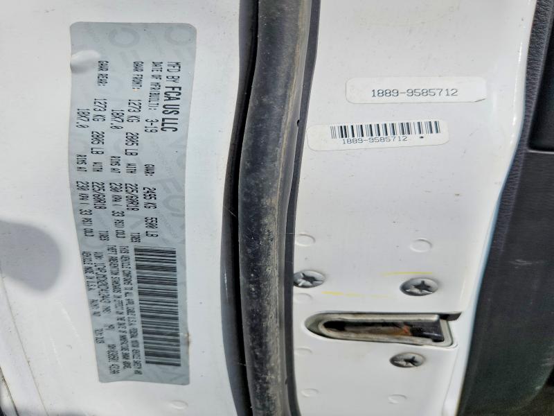 67858496 :رقم المزاد ، 1C4PJMDX2KD412443 vin ، 2019 Jeep Cherokee مزاد بيع