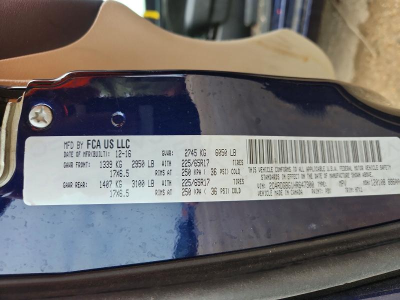 2017 Dodge Grand Caravan მანქანა იყიდება აუქციონზე, vin: 2C4RDGBG1HR647300, აუქციონის ნომერი: 68061016