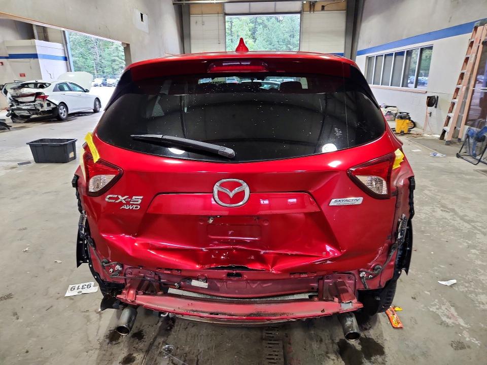 2015 Mazda Cx-5 მანქანა იყიდება აუქციონზე, vin: JM3KE4DY1F0506342, აუქციონის ნომერი: 70411096