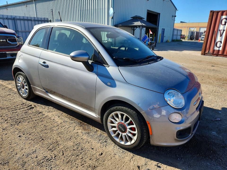 2016 Fiat 500 მანქანა იყიდება აუქციონზე, vin: 3C3CFFBR5GT130156, აუქციონის ნომერი: 70096486