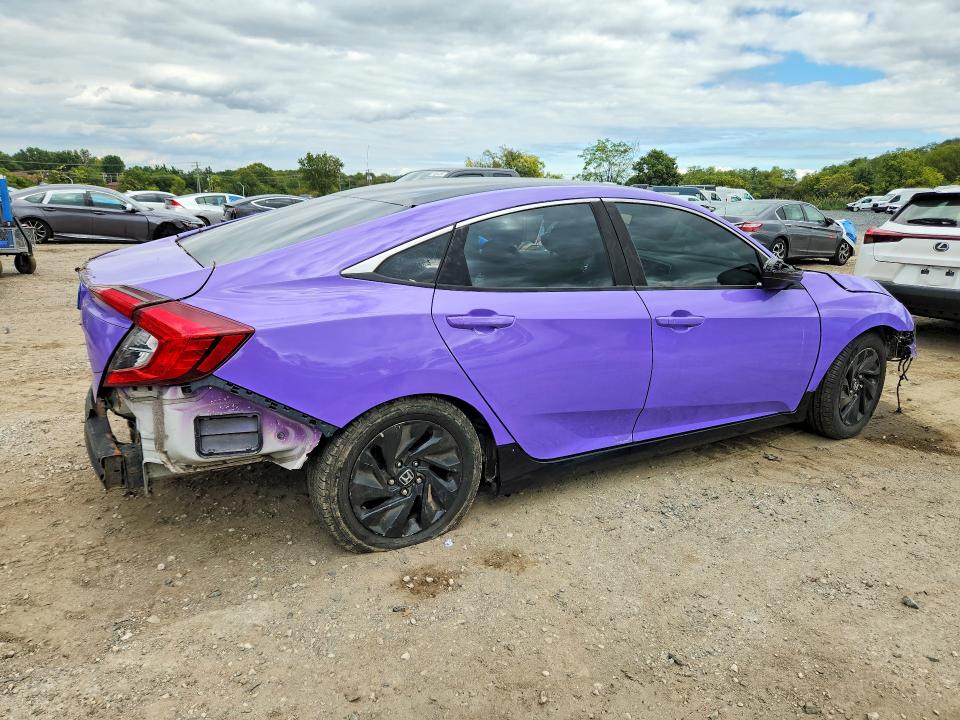 Продажа на аукционе авто 2020 Honda Civic, vin: 2HGFC2E86LH539591, номер лота: 70520956
