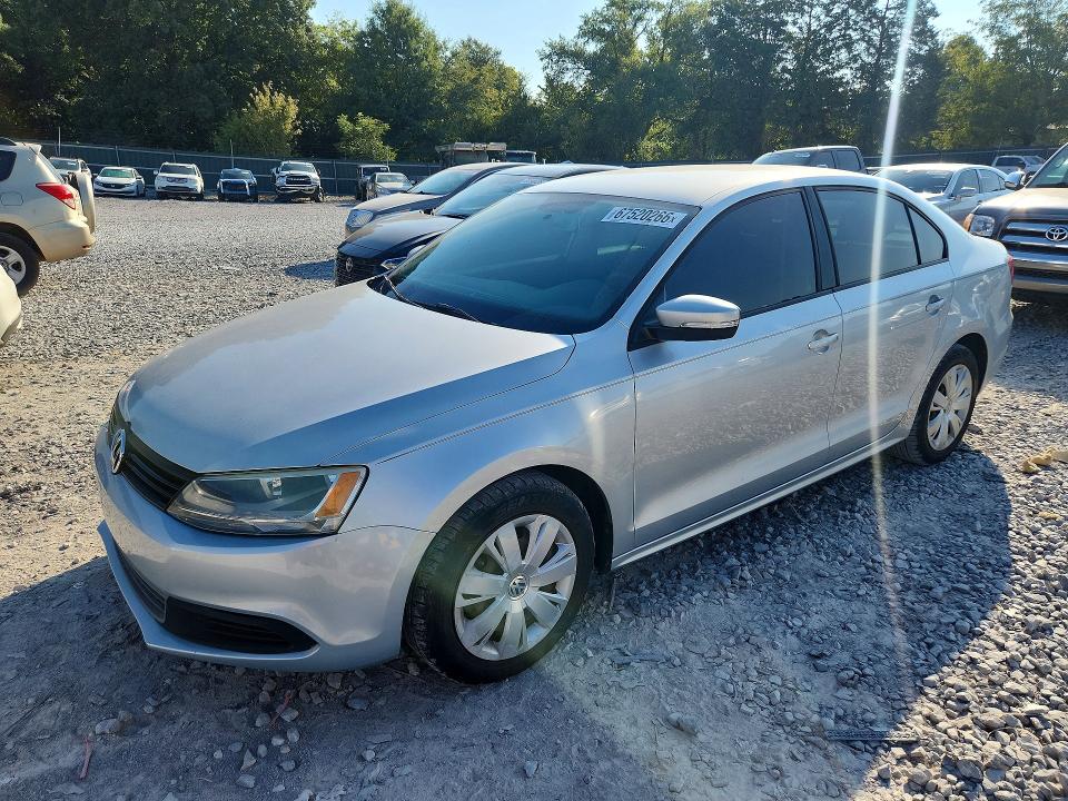 Auction sale of the 2012 Volkswagen Jetta, vin: 3VWDP7AJ3CM128857, lot number: 67520266