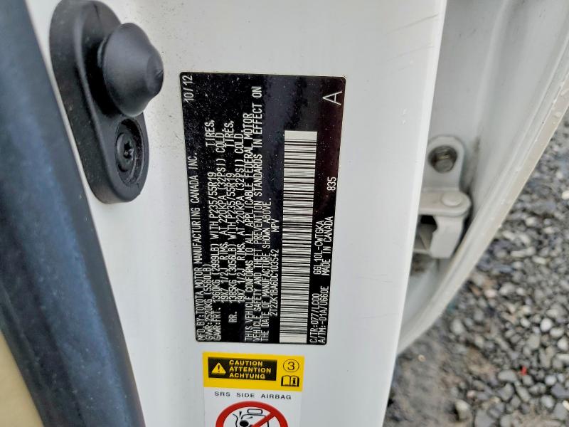 Продаж на аукціоні авто 2013 Lexus Rx, vin: 2T2ZK1BA6DC103542, номер лоту: 67620986