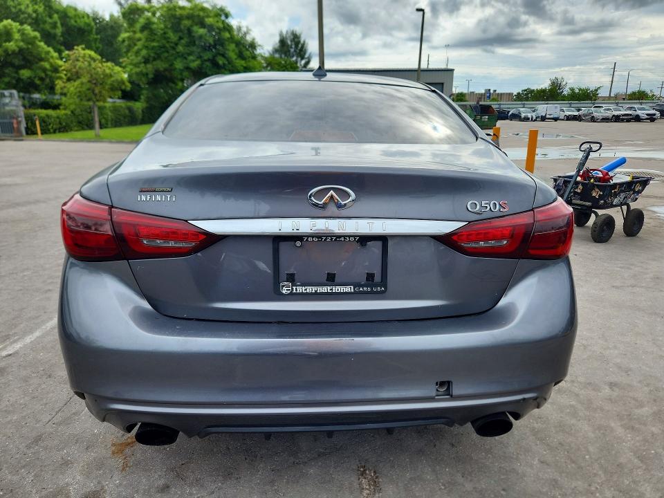 Продаж на аукціоні авто 2018 Infiniti Q50, vin: JN1EV7APXJM353015, номер лоту: 71205336
