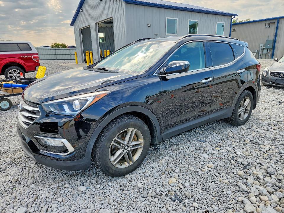 2018 Hyundai Santa Fe Sport მანქანა იყიდება აუქციონზე, vin: 5NMZUDLB4JH070456, აუქციონის ნომერი: 67852036