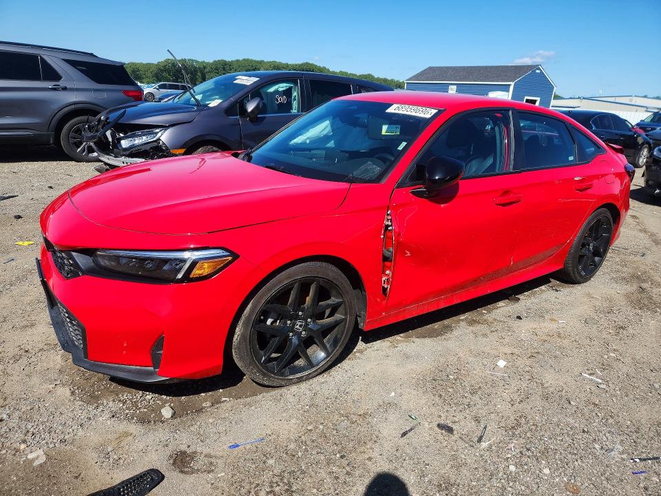 Auction sale of the 2025 Honda Civic, vin: 2HGFE2F52SH591765, lot number: 68959696