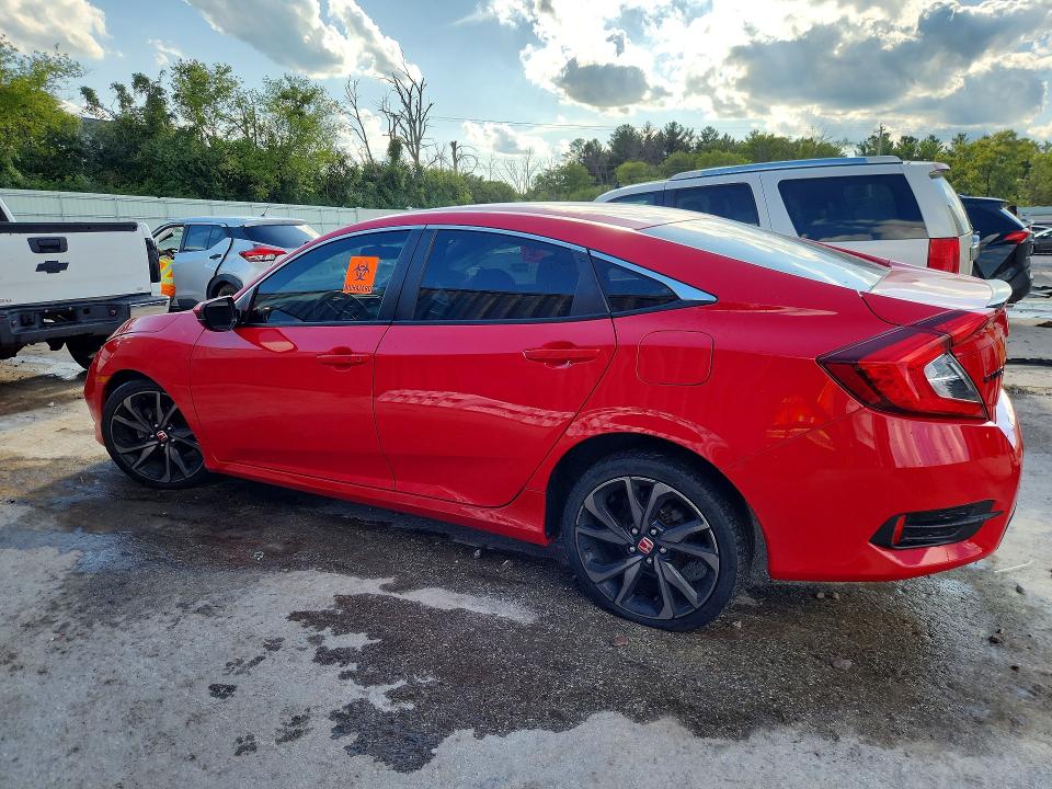 2020 Honda Civic მანქანა იყიდება აუქციონზე, vin: 2HGFC2F82LH561151, აუქციონის ნომერი: 68431916