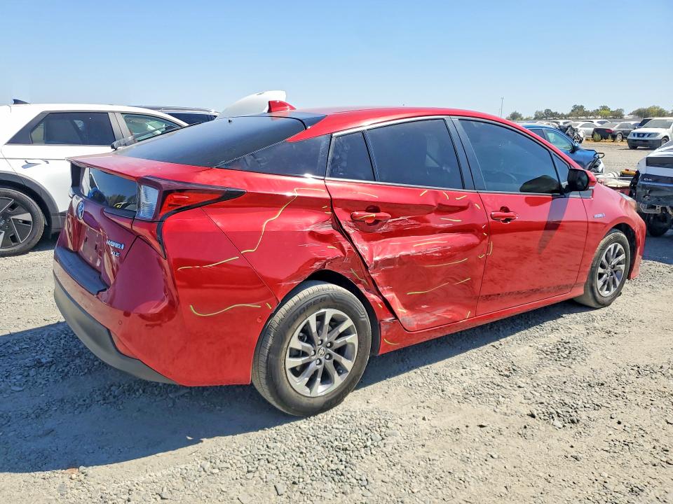2022 Toyota Prius მანქანა იყიდება აუქციონზე, vin: JTDKAMFU3N3174710, აუქციონის ნომერი: 69803236