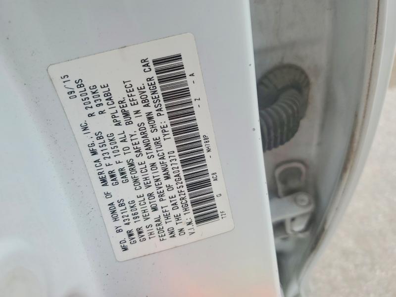 Aukcja sprzedaży 2016 Honda Accord, vin: 1HGCR2F52GA027370, numer aukcji: 70472076