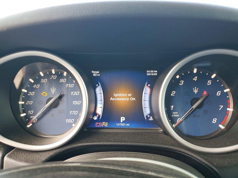 69639556 :رقم المزاد ، ZAM57RTA2G1176459 vin ، 2016 Maserati Ghibli مزاد بيع
