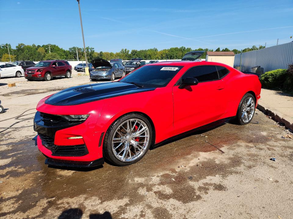 66836626 :رقم المزاد ، 1G1FE1R75K0125864 vin ، 2019 Chevrolet Camaro مزاد بيع