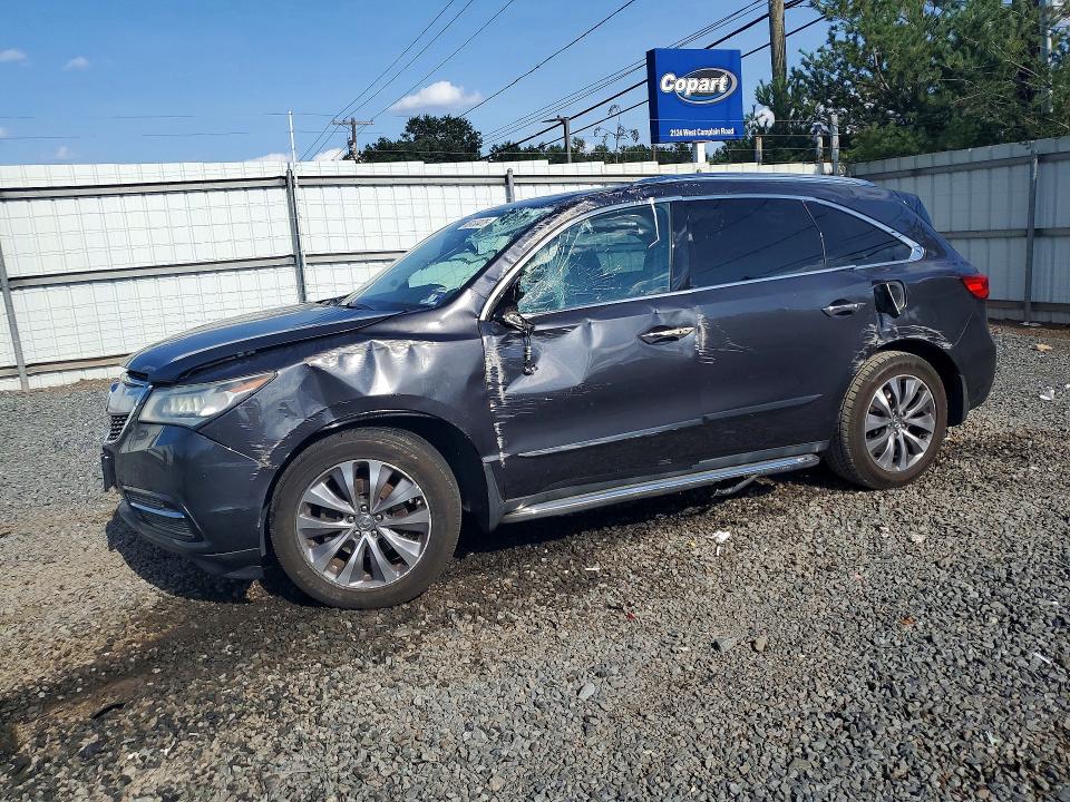 Auction sale of the 2014 Acura Mdx, vin: 5FRYD4H66EB022387, lot number: 68133476