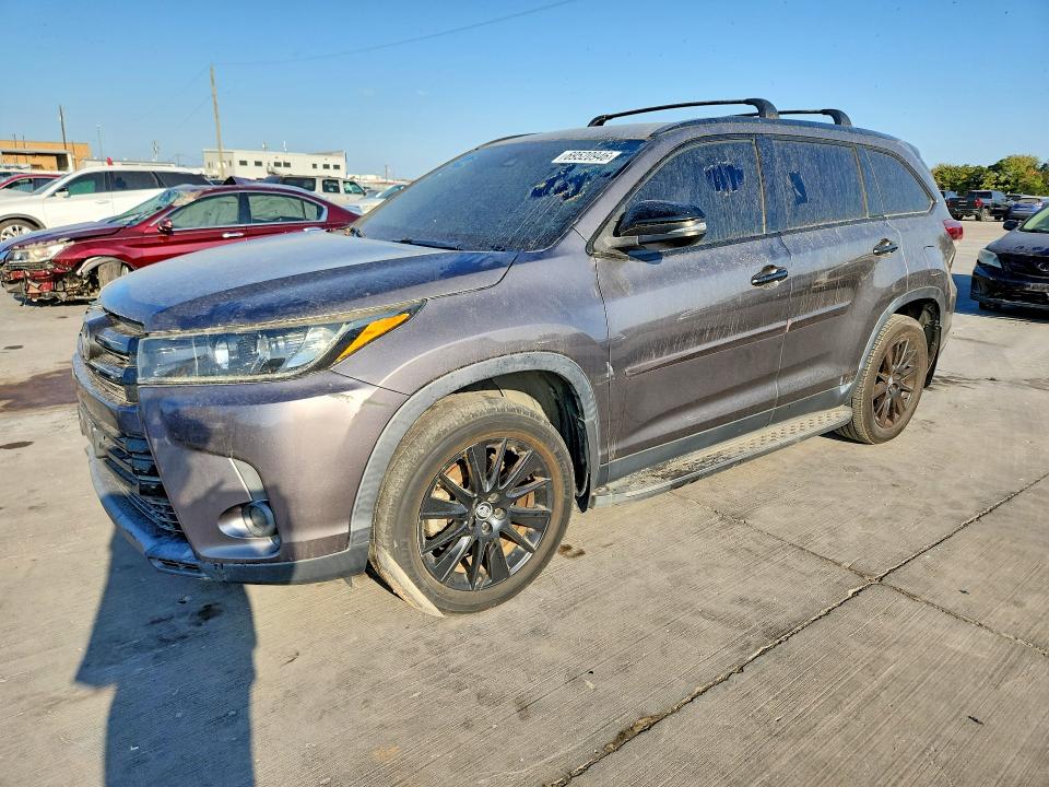 69520946 :رقم المزاد ، 5TDKZRFH9KS319641 vin ، 2019 Toyota Highlander مزاد بيع