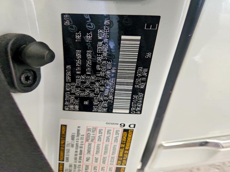 Auction sale of the 2019 Lexus Gx, vin: JTJBM7FX6K5235855, lot number: 67316006