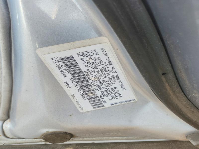 1994 Toyota Camry მანქანა იყიდება აუქციონზე, vin: 4T1GK12E7RU857120, აუქციონის ნომერი: 68251986