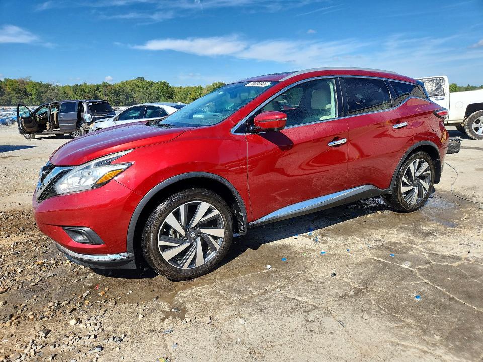 70494946 :رقم المزاد ، 5N1AZ2MH3HN109178 vin ، 2017 Nissan Murano مزاد بيع