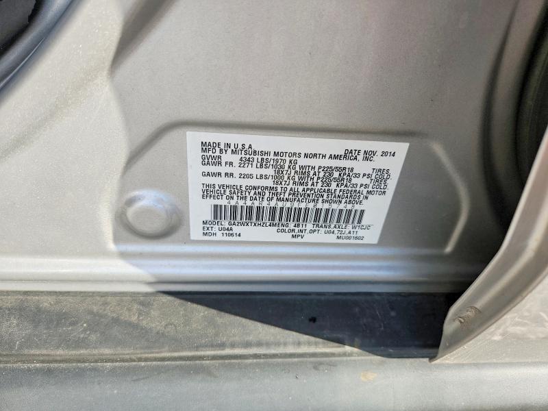Продаж на аукціоні авто 2015 Mitsubishi Outlander Sport, vin: 4A4AR4AU9FE015748, номер лоту: 69484746