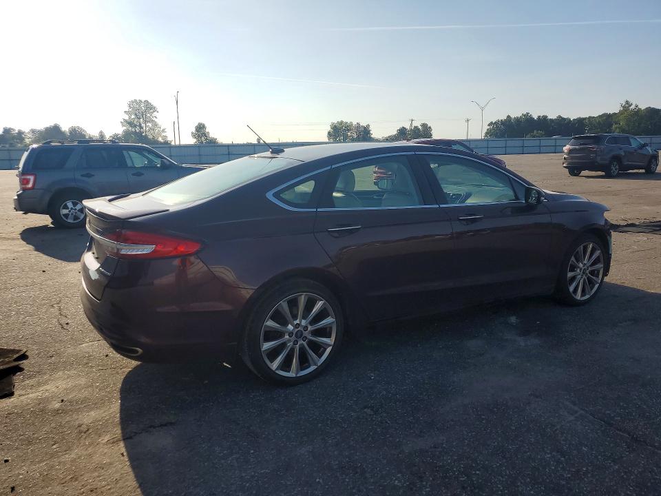 66727206 :رقم المزاد ، 3FA6P0D90HR128738 vin ، 2017 Ford Fusion مزاد بيع