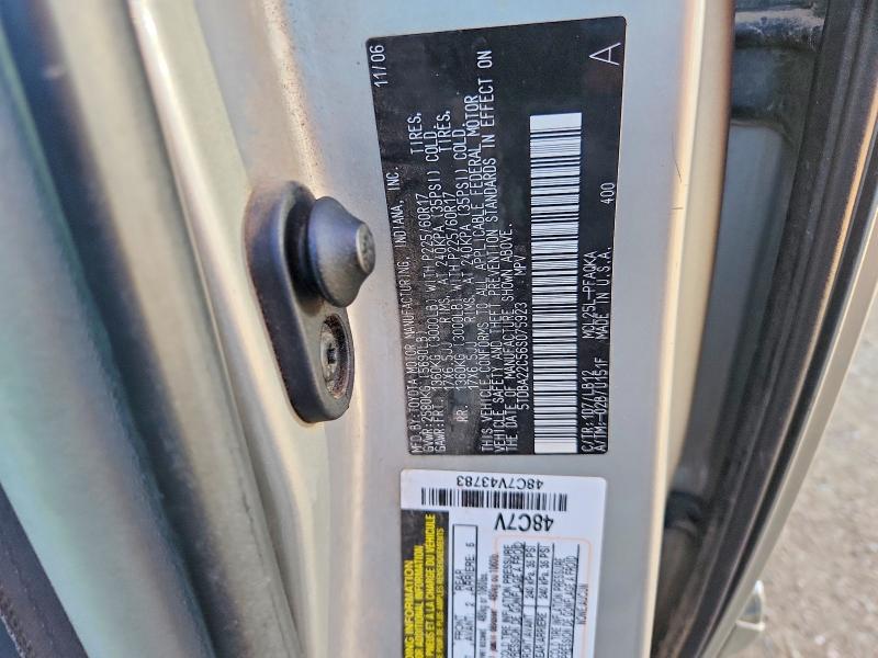 Продаж на аукціоні авто 2006 Toyota Sienna, vin: 5TDBA22C56S075923, номер лоту: 70069106