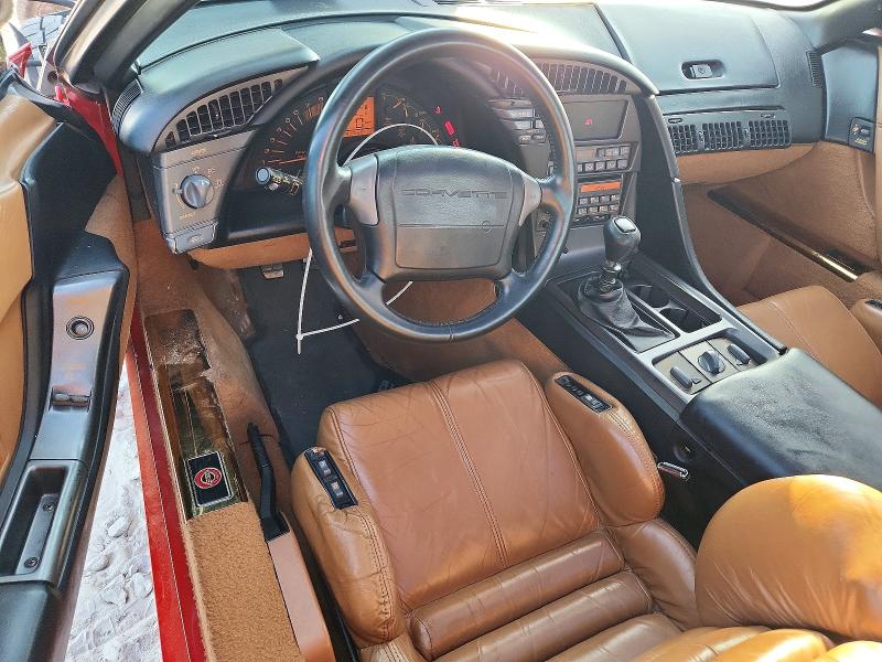67178166 :رقم المزاد ، 1G1YZ23J4L5802351 vin ، 1990 Chevrolet Corvette مزاد بيع