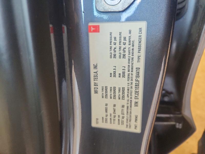 Aukcja sprzedaży 2018 Tesla Model 3, vin: 5YJ3E1EB2JF184410, numer aukcji: 65867376