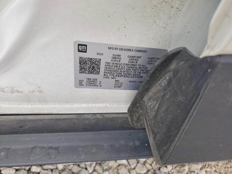 Aukcja sprzedaży 2025 Chevrolet Trax, vin: KL77LFEP3SC157339, numer aukcji: 67926116