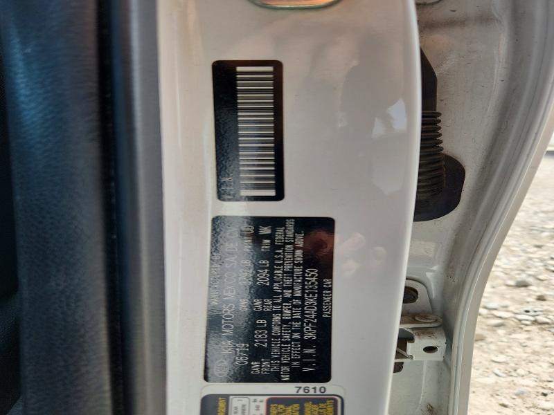 68258456 :رقم المزاد ، 3KPF24AD3KE135450 vin ، 2019 Kia Forte مزاد بيع
