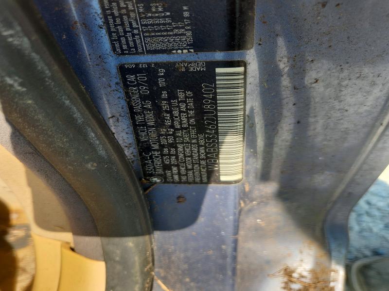 67717546 :رقم المزاد ، WBABS53462JU89402 vin ، 2002 Bmw 330 مزاد بيع